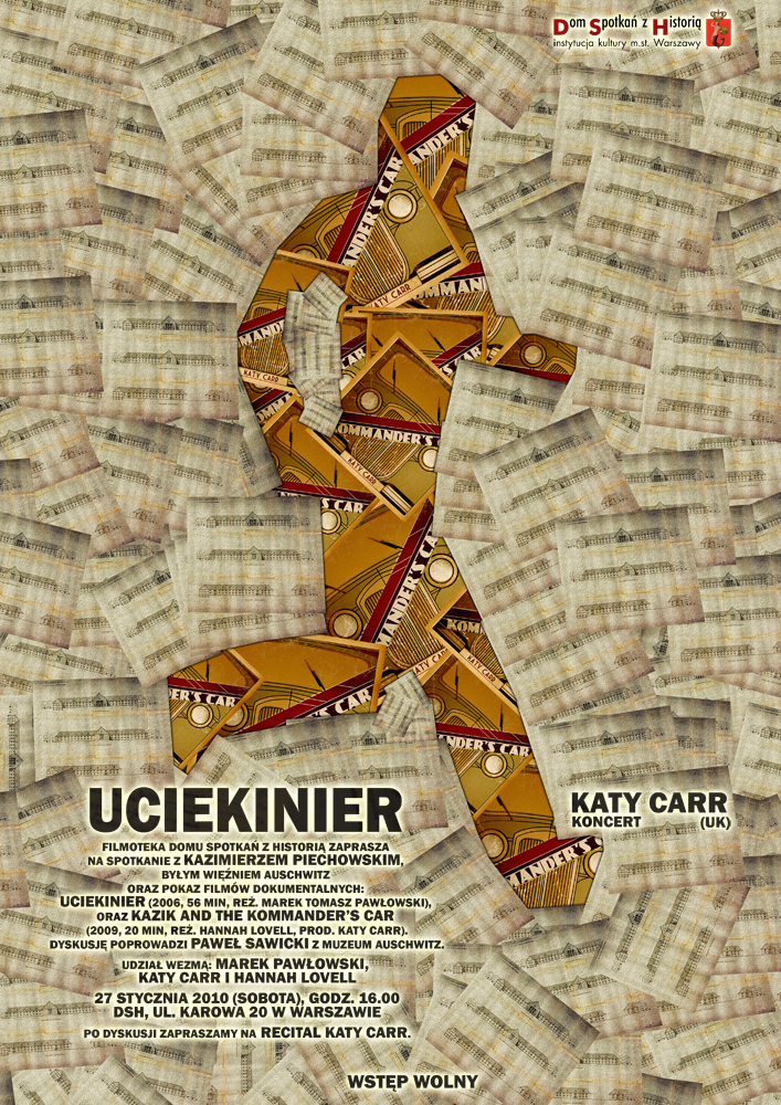 Katy Carr PLays in warsaw as part of the Uciekinier Event