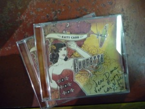 Coquette KC's new CD present for Dame Vera 17-21-33