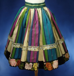 Antique Polish Folk Skirt