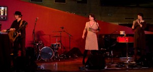 Katy Carr performs with London Dreamtime at Southbank Literature festival