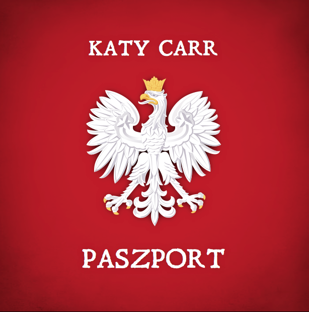 Katy Carr's Album Paszport is released in Poland 17th Sept 2012 to mark the commemoration of the Soviet invasion of Poland in 1939