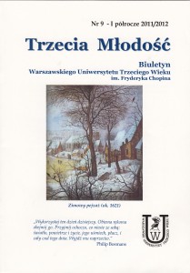Article in Trzecia Mlodosc - Warsaw Uni Paper
