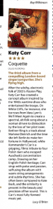 Coquette - Mojo review of Coquette by Lucy o brien 4:5