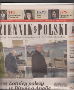 Dziennik Polski Sept 2012 Article i