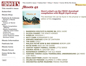 fRoots 358 Free compilation album #43