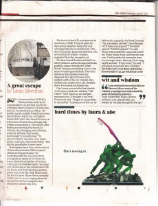 The Times Sat April 2nd 2011
